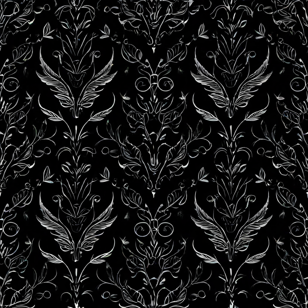 black wallpaper